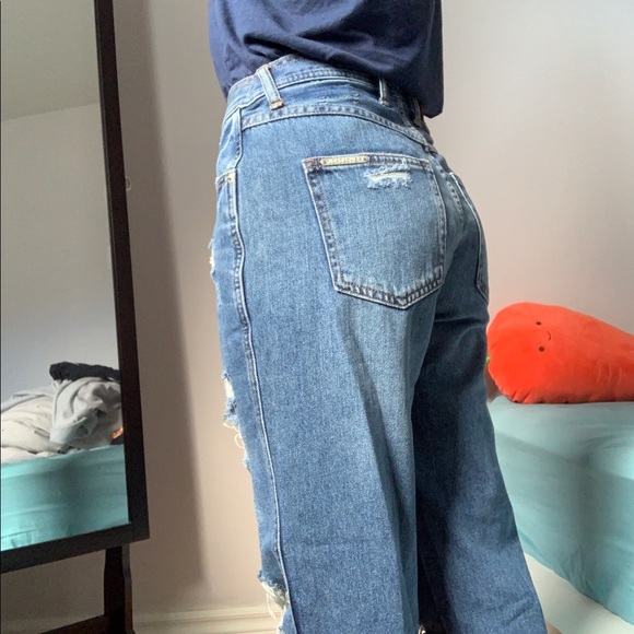 Ripped high waisted jeans - Picture 4 of 7